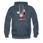 Men’s Premium Hoodie - My Safe Word Is Tacos - heather denim