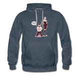 Men’s Premium Hoodie - My Safe Word Is Tacos - heather denim