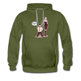 Men’s Premium Hoodie - My Safe Word Is Tacos - olive green