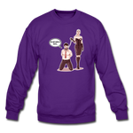 Crewneck Sweatshirt - My Safe Word Is Tacos - purple