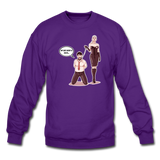 Crewneck Sweatshirt - My Safe Word Is Tacos - purple