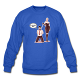 Crewneck Sweatshirt - My Safe Word Is Tacos - royal blue