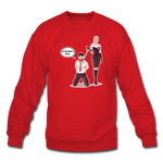 Crewneck Sweatshirt - My Safe Word Is Tacos - red