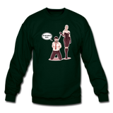 Crewneck Sweatshirt - My Safe Word Is Tacos - forest green